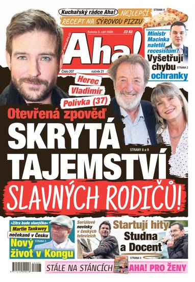 Aha! - 5.9.2026 - CZECH NEWS CENTER a. s.