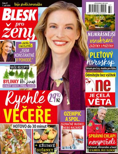 Časopis BLESK pro ženy - 37/2026 - CZECH NEWS CENTER a. s.