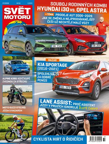 Časopis SVĚT MOTORŮ - 37/2026 - CZECH NEWS CENTER a. s.