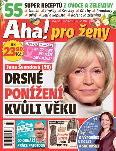 Časopis Aha! pro ženy - 37/2026 - CZECH NEWS CENTER a. s.