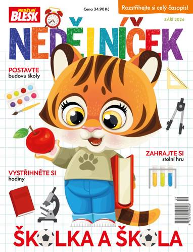 Časopis NEDĚLNÍČEK - 9/2026 - CZECH NEWS CENTER a. s.