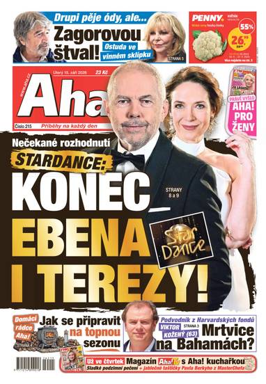 Aha! - 15.9.2026 - CZECH NEWS CENTER a. s.