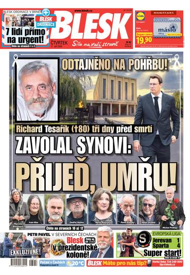 BLESK - 17.9.2026 - CZECH NEWS CENTER a. s.