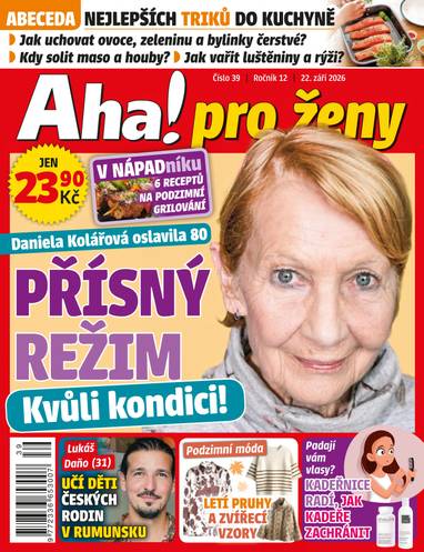 Časopis Aha! pro ženy - 39/2026 - CZECH NEWS CENTER a. s.