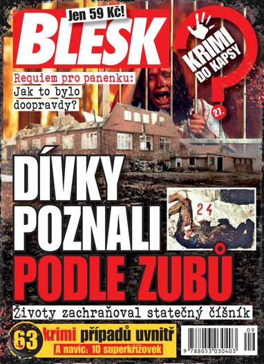 Kniha Blesk krimi do kapsy č.9/2026