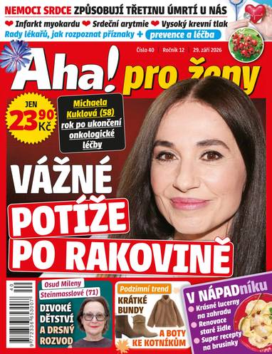 Časopis Aha! pro ženy - 40/2026 - CZECH NEWS CENTER a. s.