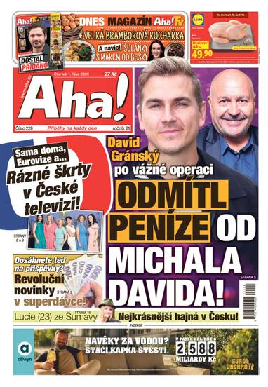 Aha! - 1.10.2026 - CZECH NEWS CENTER a. s.