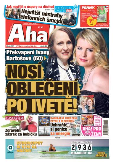 Aha! - 6.10.2026 - CZECH NEWS CENTER a. s.