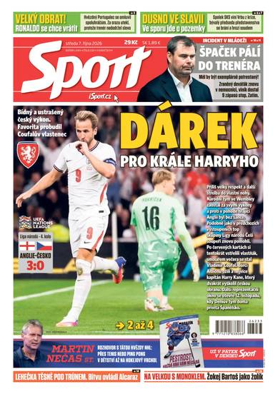 Sport - 7.10.2026 - CZECH NEWS CENTER a. s.