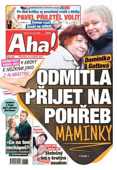 Aha! - 10.10.2026 - CZECH NEWS CENTER a. s.