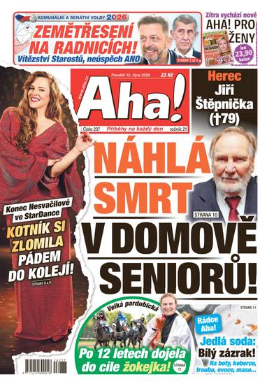 Aha! - 12.10.2026 - CZECH NEWS CENTER a. s.