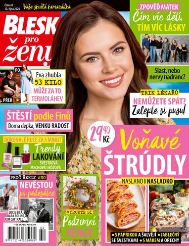 Časopis BLESK pro ženy - 42/2026 - CZECH NEWS CENTER a. s.