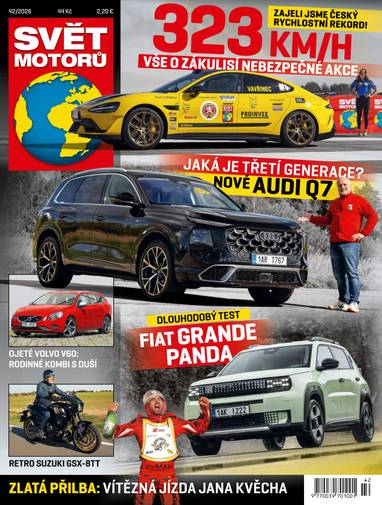 Časopis SVĚT MOTORŮ - 42/2026 - CZECH NEWS CENTER a. s.