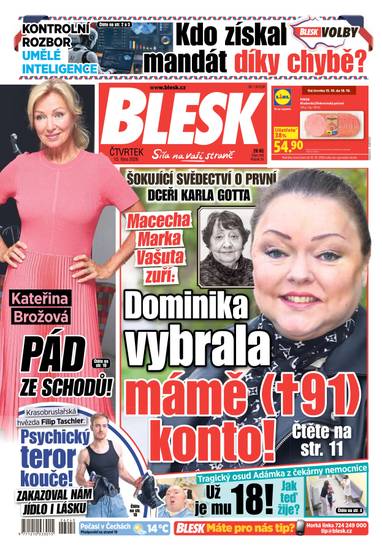 BLESK - 15.10.2026 - CZECH NEWS CENTER a. s.