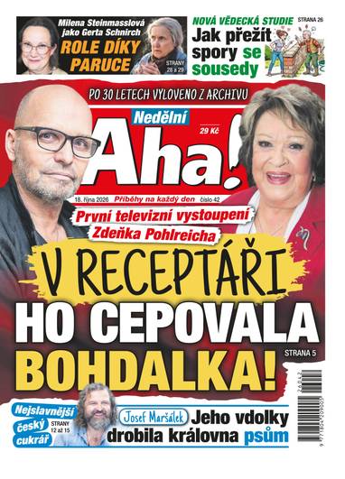 Nedělní Aha! - 42/2026 - CZECH NEWS CENTER a. s.