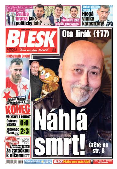 BLESK - 19.10.2026 - CZECH NEWS CENTER a. s.