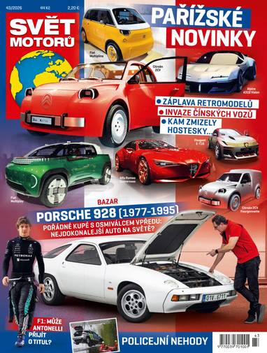 Časopis SVĚT MOTORŮ - 43/2026 - CZECH NEWS CENTER a. s.
