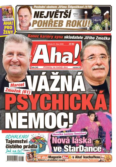Aha! - 21.10.2026 - CZECH NEWS CENTER a. s.