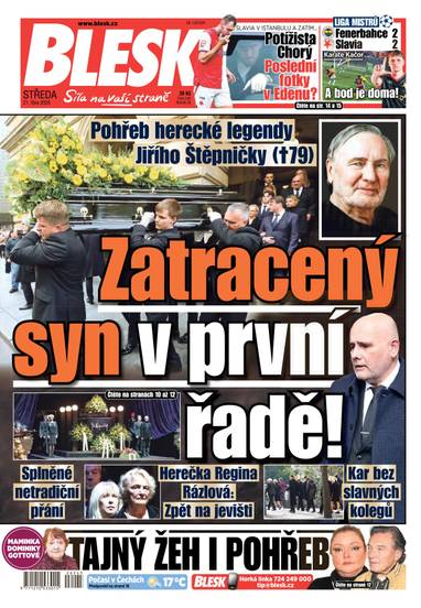 BLESK - 21.10.2026 - CZECH NEWS CENTER a. s.