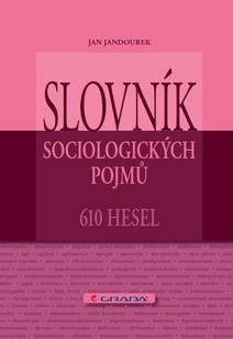 Obálka Slovník sociologických pojmů