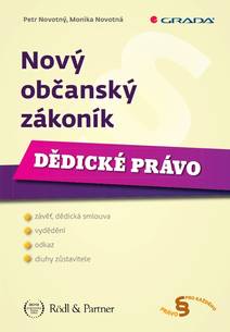 Obálka Nový občanský zákoník