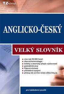 Obálka Anglicko-český velký slovník