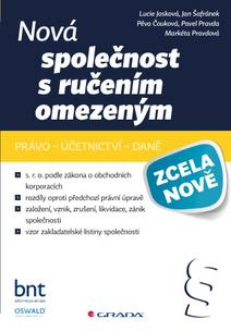 Obálka Nová společnost s ručením omezeným