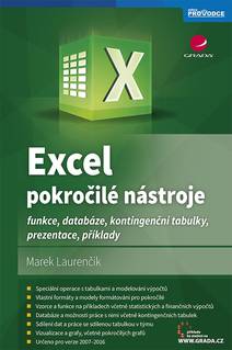 Obálka Excel - pokročilé nástroje