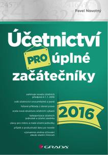 Obálka Účetnictví pro úplné začátečníky 2016