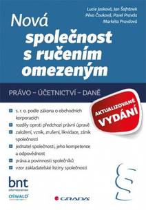 Obálka Nová společnost s ručením omezeným - aktualizované vydání