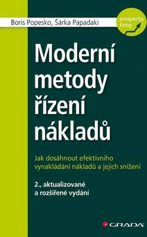 Obálka Moderní metody řízení nákladů