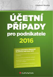 Obálka Účetní případy pro podnikatele 2016