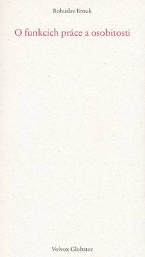 Obálka O funkcích práce a osobnosti