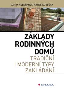 Obálka Základy rodinných domů