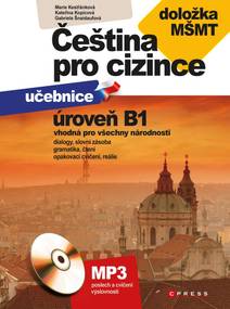 Obálka Čeština pro cizince B1 +cvičebnice
