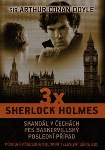 Obálka 3 x Sherlock Holmes