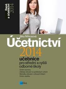 Obálka Účetnictví 2014, učebnice pro SŠ a VOŠ
