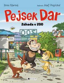 Obálka Pejsek Dar – Záhada v ZOO