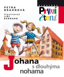 Obálka Johana s dlouhýma nohama