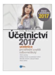 Obálka Účetnictví 2017, učebnice pro SŠ a VOŠ