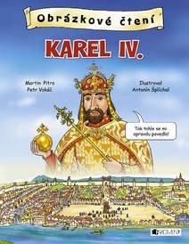 Obálka Obrázkové čtení - Karel IV.
