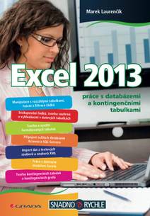 Obálka Excel 2013