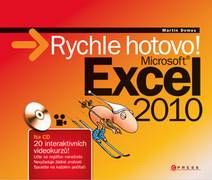 Obálka Microsoft Excel 2010: Rychle hotovo