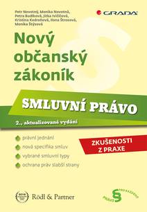 Obálka Nový občanský zákoník - Smluvní právo