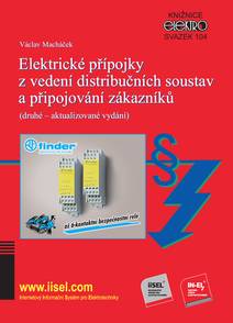 Obálka Elektrické přípojky z vedení distribučních soustav a připojování zákazníků (sv. 104)