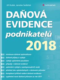 Obálka Daňová evidence podnikatelů 2018