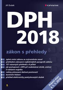 Obálka DPH 2018 - zákon s přehledy