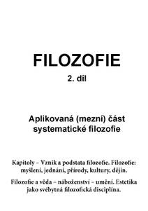Obálka Filosofie 2. díl