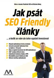 Obálka Jak psát SEO Friendly články