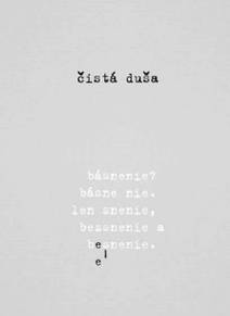 Obálka čistá duša